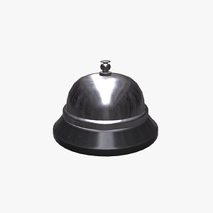 Real silver bell 3D model - TurboSquid 1623430