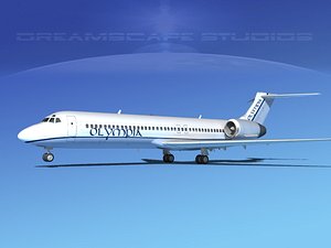 dxf turbines boeing 717-200 717s