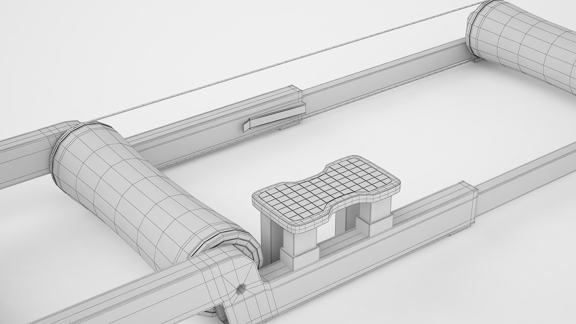 3D bicycle bike roller TurboSquid 1615753