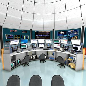 mission control center model