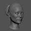 Asian Female Head Base Mesh