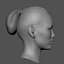 Asian Female Head Base Mesh