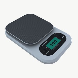 3D kitchen scale base