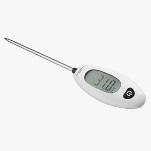 3D digital probe cooking thermometer