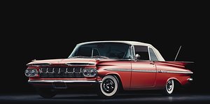 chevrolet impala 1959 3d model