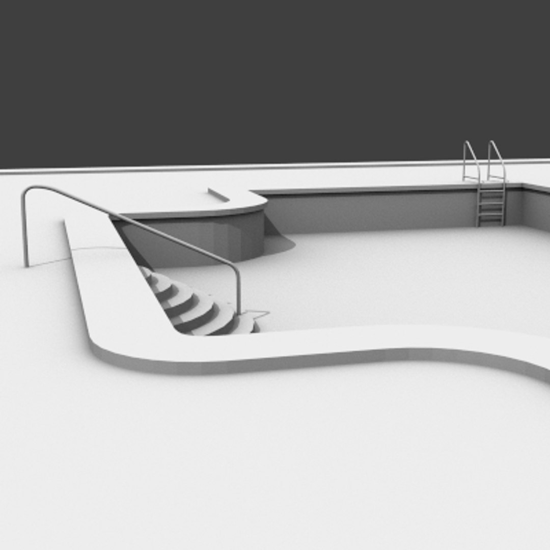 Swimming Pool 3d Model