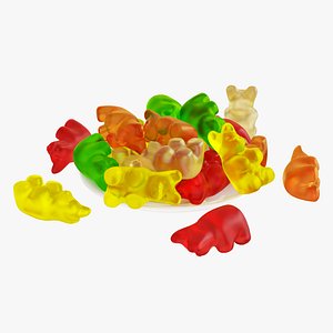 3D model Gummy Bear 001