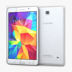 samsung galaxy tab 4 3d model