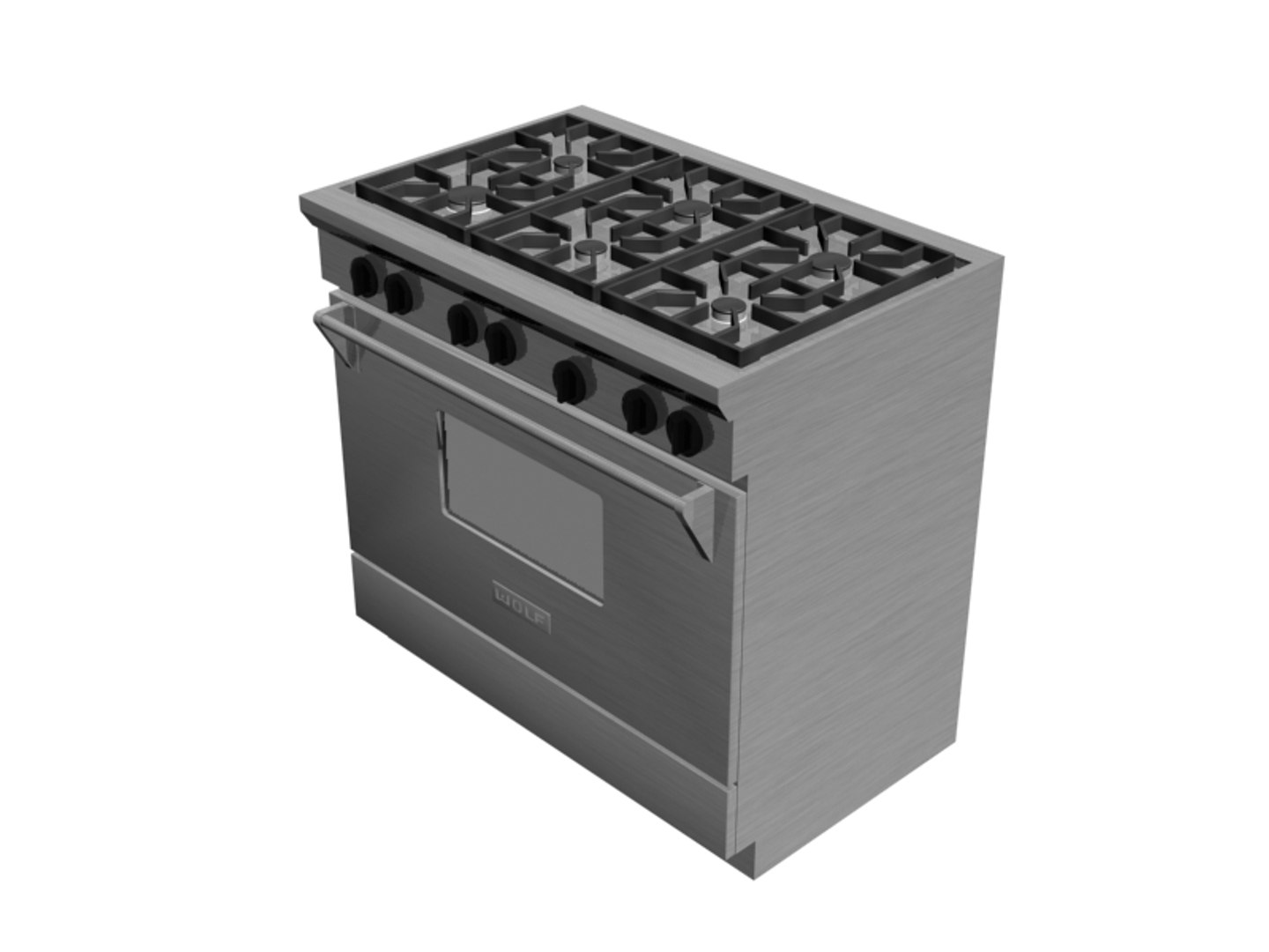 3d Subzero Wolf Oven Model