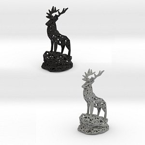 3D model deer male