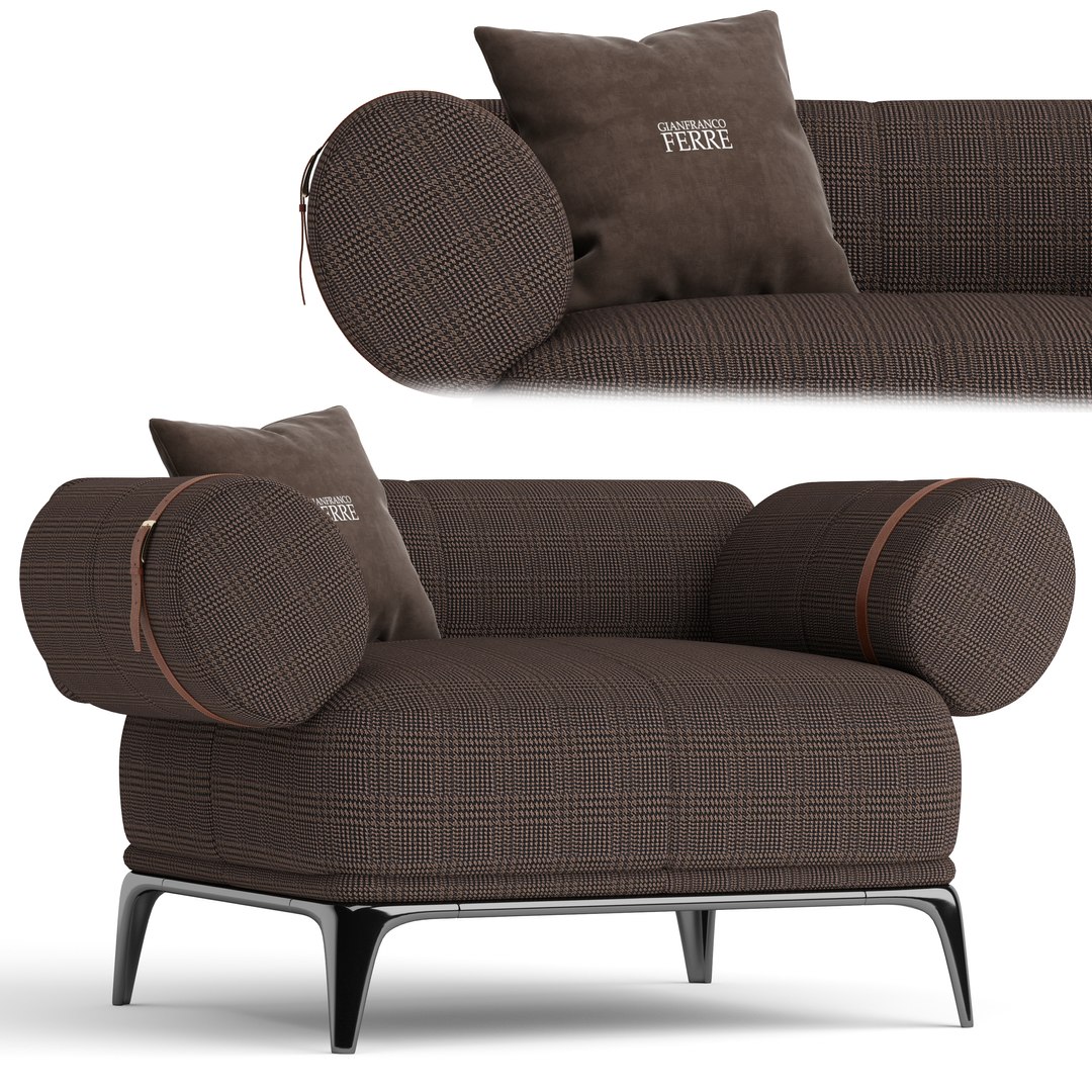 3D armchair chair - TurboSquid 1670722