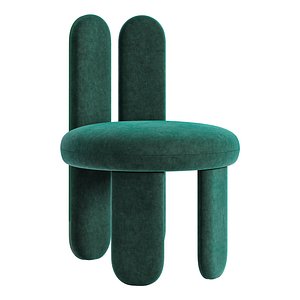 3D royal stranger glazy chair model