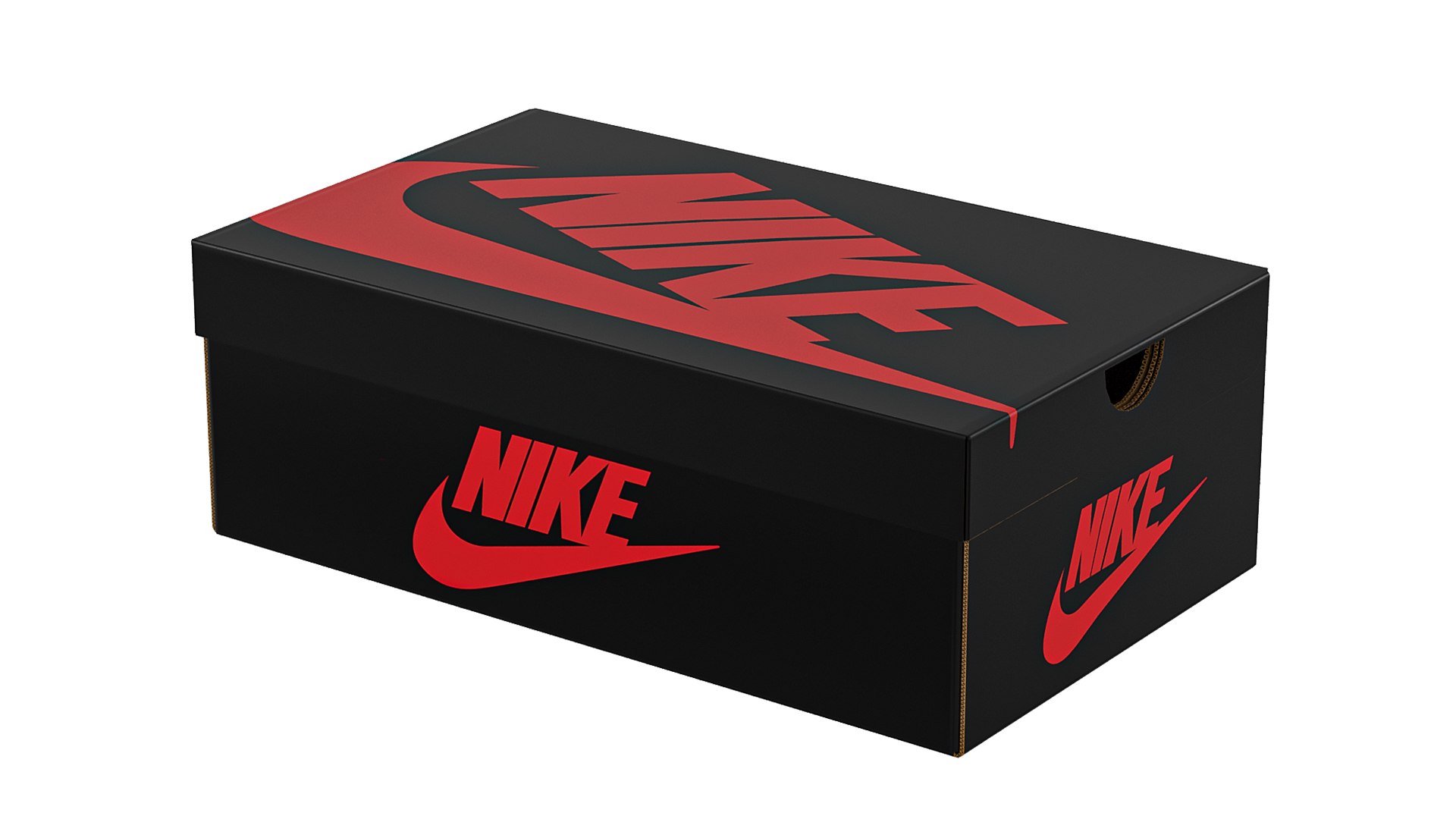 Shoe Box Nike - 3D Model by murtazaboyraz