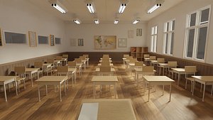 Japanese School Stylish Environment
