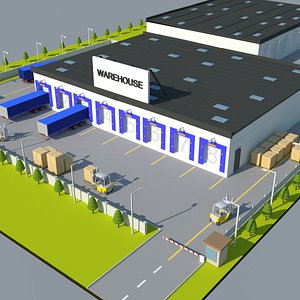 3ds warehouse scene