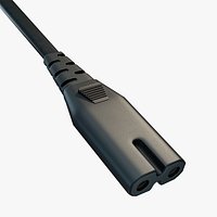 Power cord IEC C7