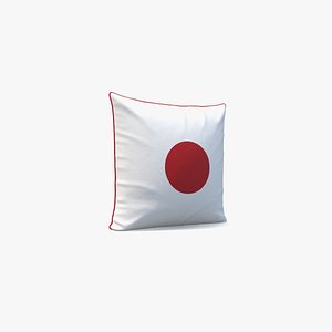 Japan Flag Pillow