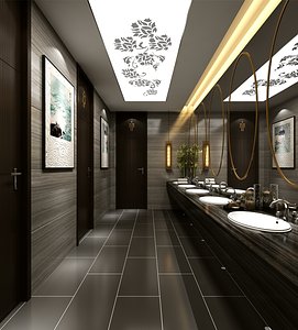 bathroom interior 3D model