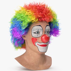Clown Head v 2 3D model