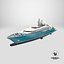Agave Yacht Dynamic Simulation 3D model