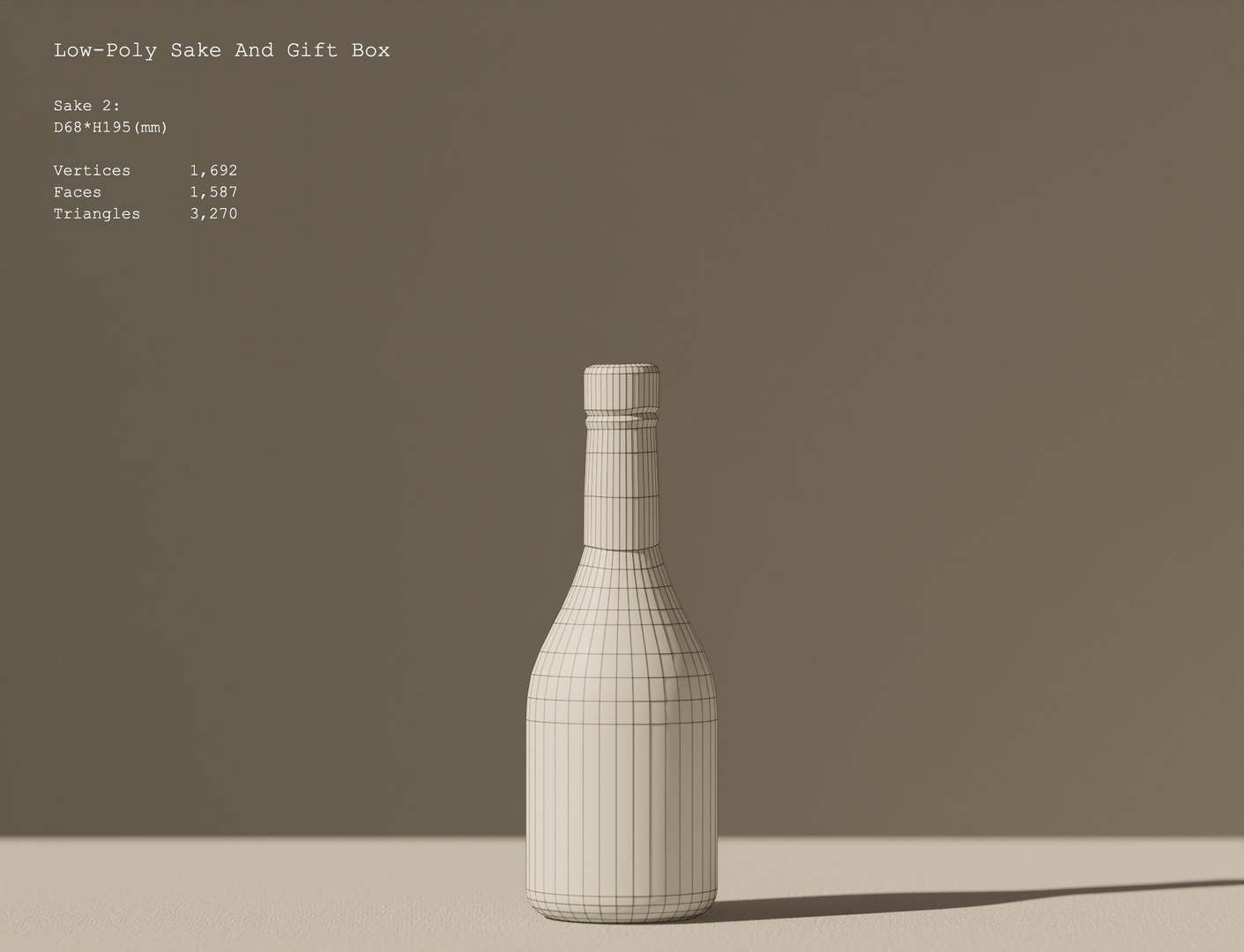 3D Low-Poly Sake And Gift Box https://p.turbosquid.com/ts-thumb/aY/IT9EAW/A4/image032/png/1678376780/1920x1080/fit_q87/893d2b9269737df3fea7aba058ab9b2f84239c58/image032.jpg