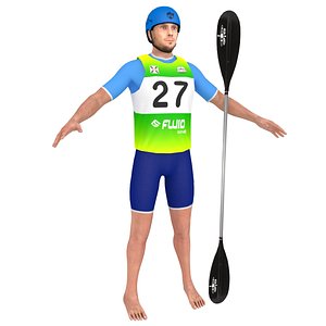 Kayak Canoe Athlete 3