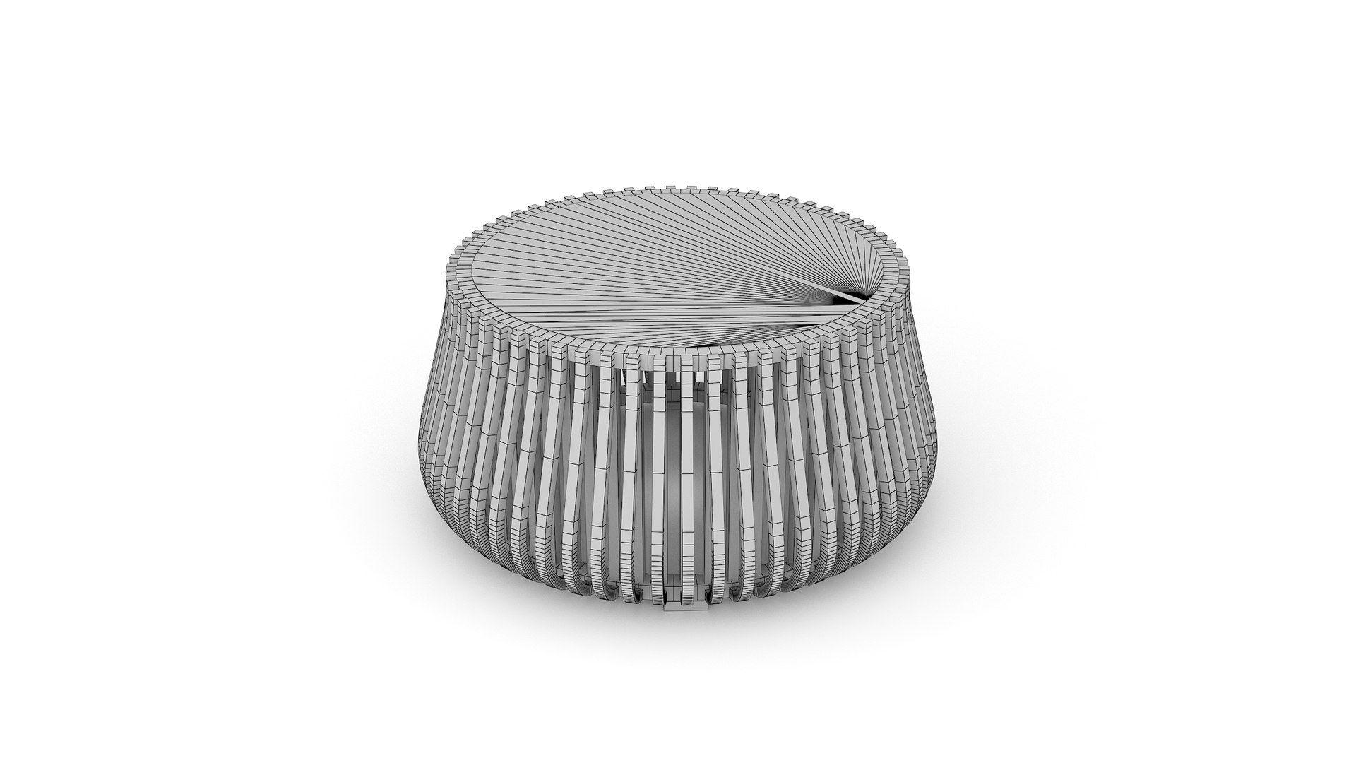 Wooden Round Coffee Table 3d Model Model - TurboSquid 2408624