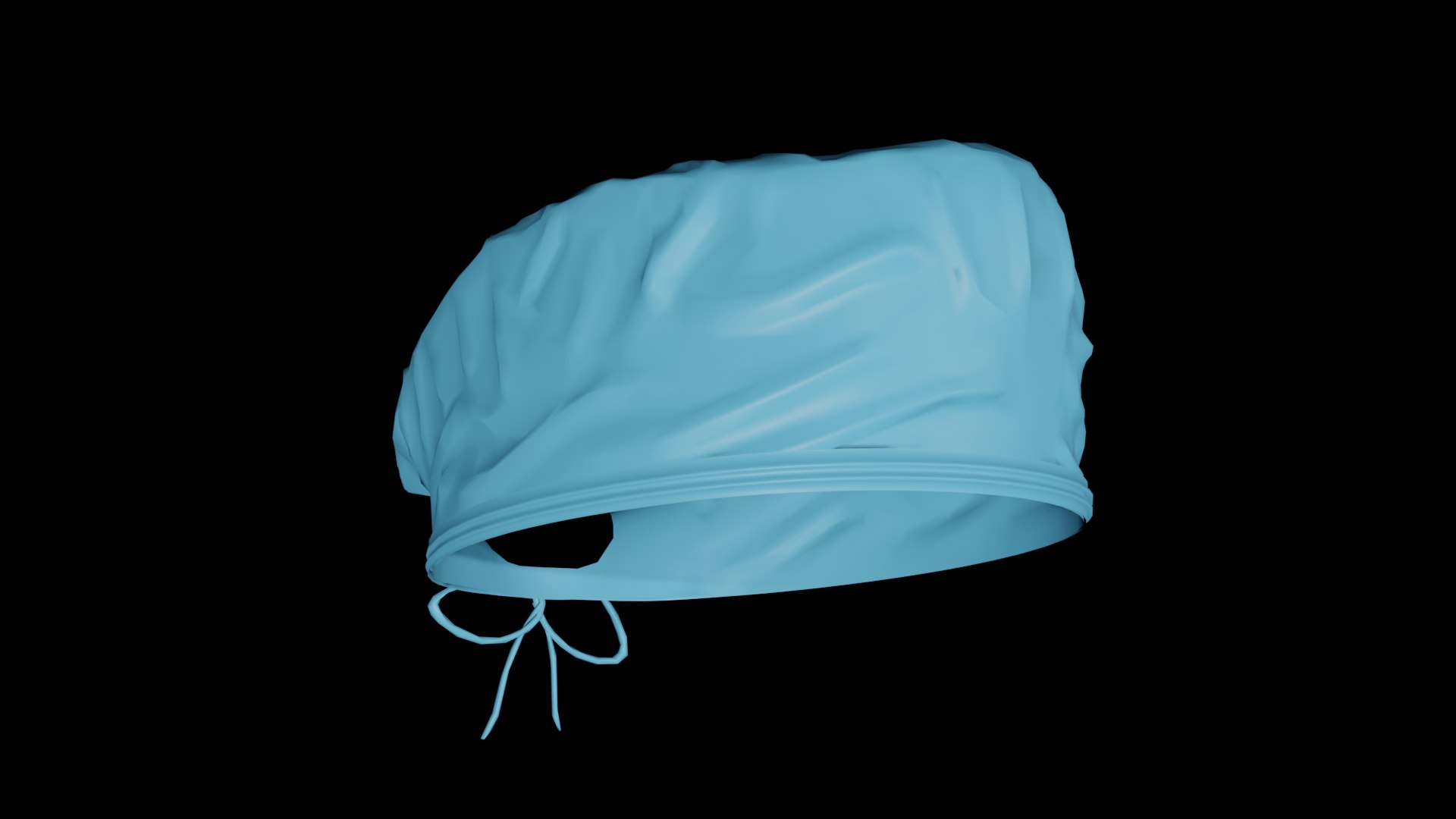 3D model Surgical Cap https://p.turbosquid.com/ts-thumb/aY/WXv2kV/Az/surgicalcap12/jpg/1642438995/1920x1080/fit_q87/f7a13c9c3ccd36301fbdf211d41167e26978e3cb/surgicalcap12.jpg