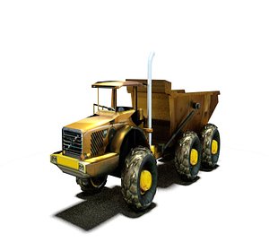 3d model tipper truck