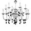luminare traditional classic chandelier glass crystal