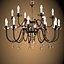 luminare traditional classic chandelier glass crystal