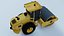 Road roller   low poly