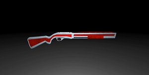 3D model gun