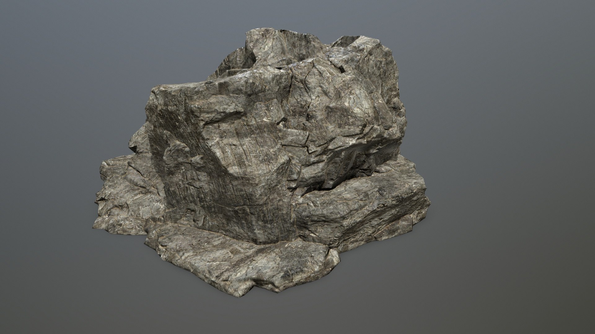 3D Rock Model - TurboSquid 1509767