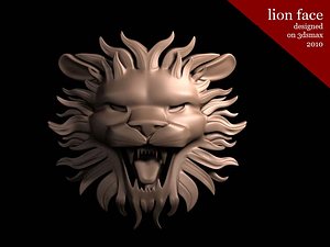 lion face