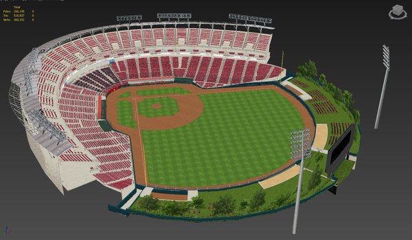 Baseball Stadium 3D Models for Download | TurboSquid