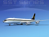 Boeing 707-320 SS British Caledonian