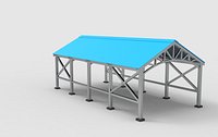 industrial buildings 01 3D model