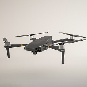 3D dji mavic pro model