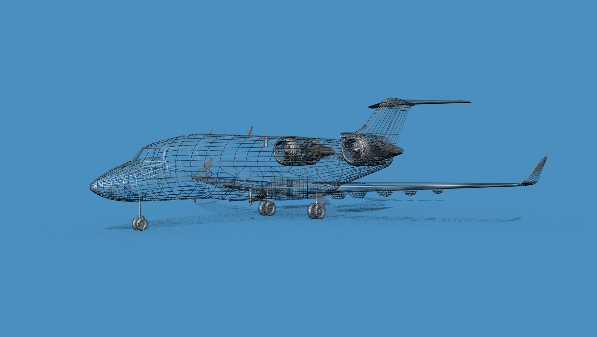 Bombardier CL604 Challenger V02 3D - TurboSquid 1913565
