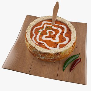 max food soup bread -