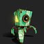 Robot araignée sale
