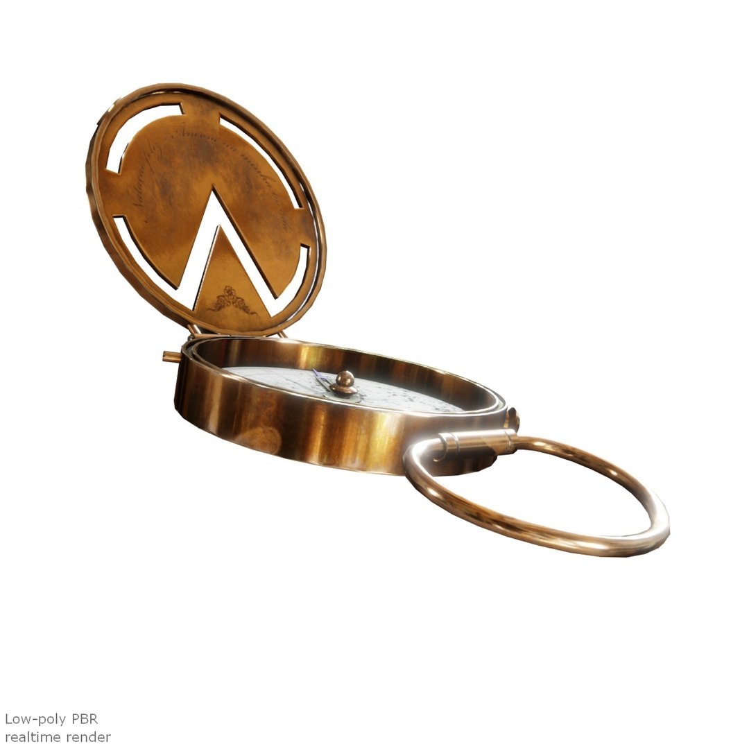 3D vintage old compass pbr model https://p.turbosquid.com/ts-thumb/aZ/7Hty1l/yo6Yh0QN/preview19/jpg/1569961573/1920x1080/fit_q87/67d9ac8fc64379e28ddf49c09e84b938ce62d835/preview19.jpg