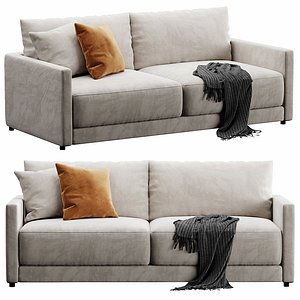 3D model Crate and Barrel Gather Sofa
