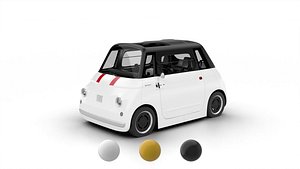 Fiat Topolino Sport 2025 3d model 3D model