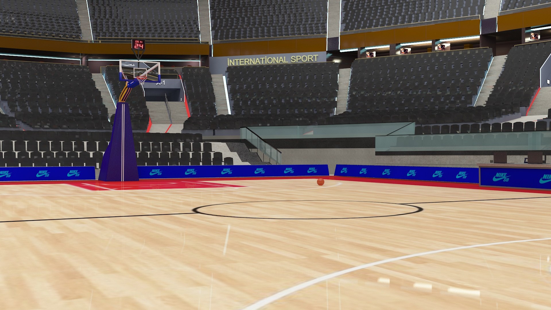 Arena Basket Ball 3D Model - TurboSquid 1621617