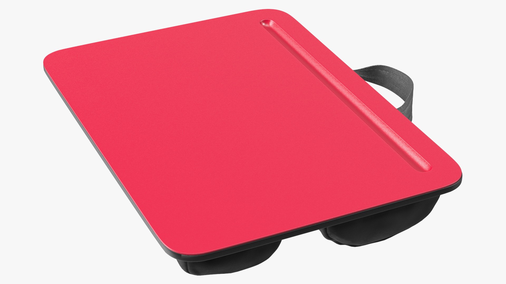 Pillow Laptop Desk Red 3D model preview