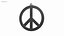 Pingente paz e amor