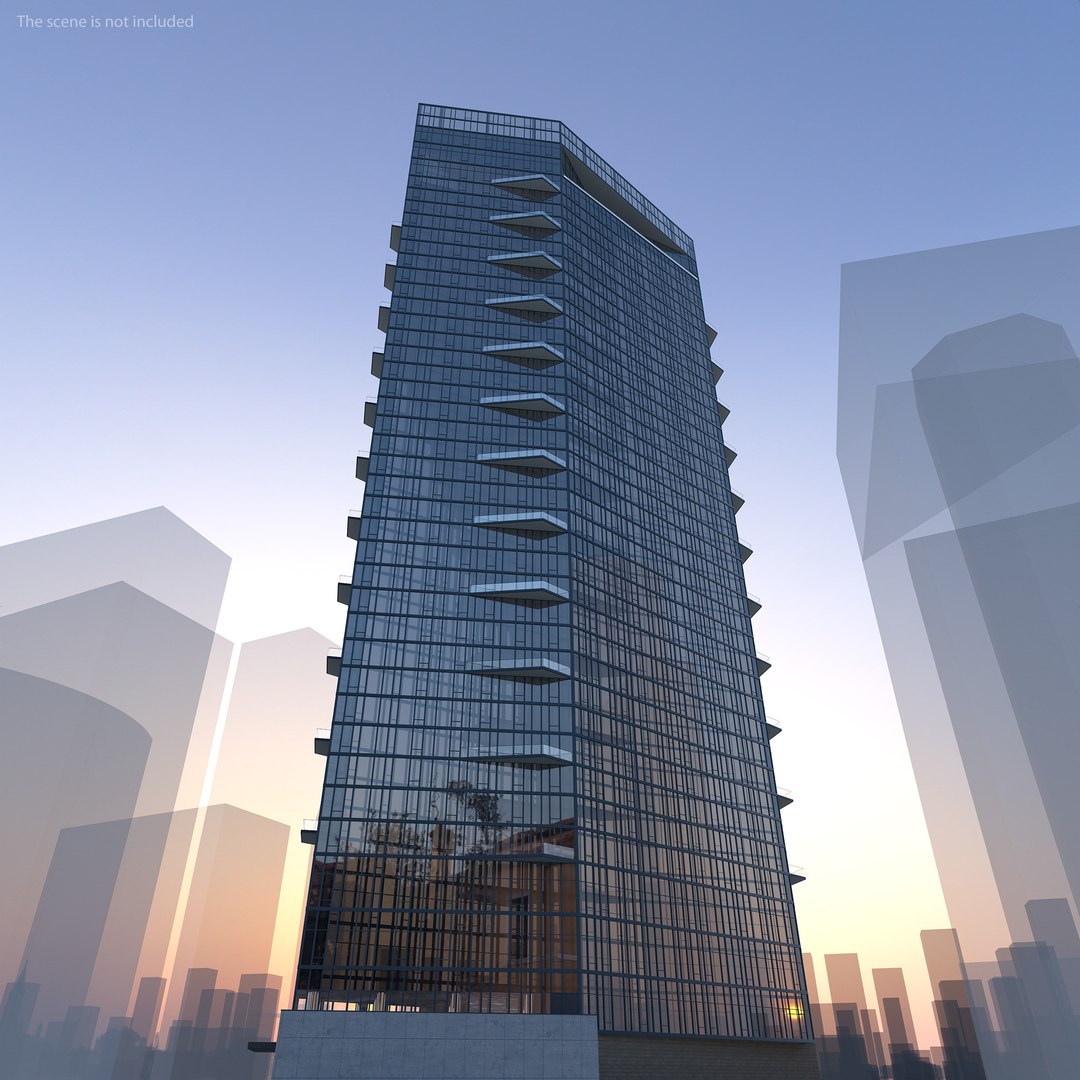 Summit NYC Building 3D model preview