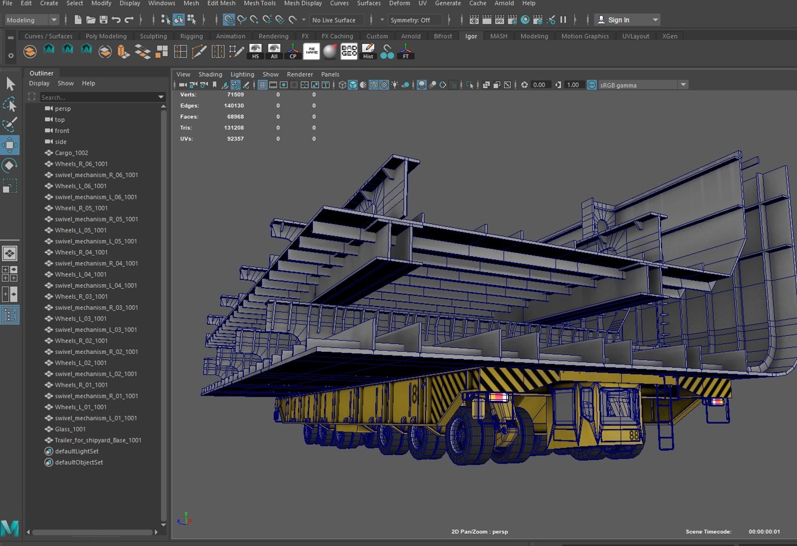Trailer For Shipyard 3D Model - TurboSquid 2173786